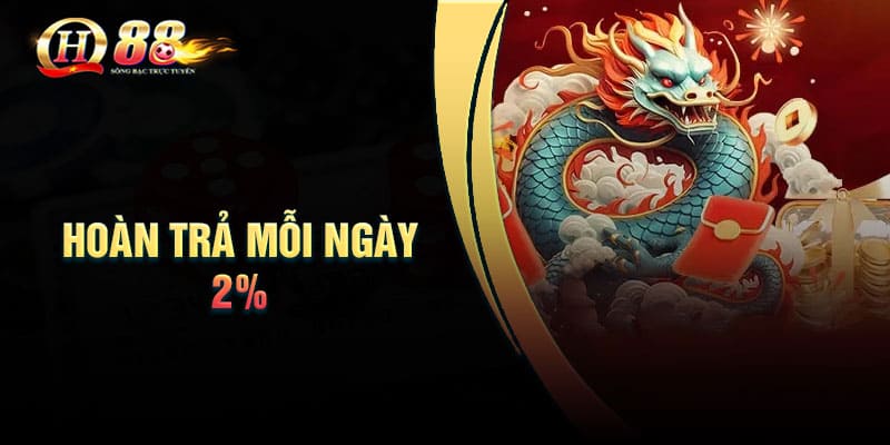 QH88 Hoàn trả mỗi ngày 2% không giới hạn cho hội viên